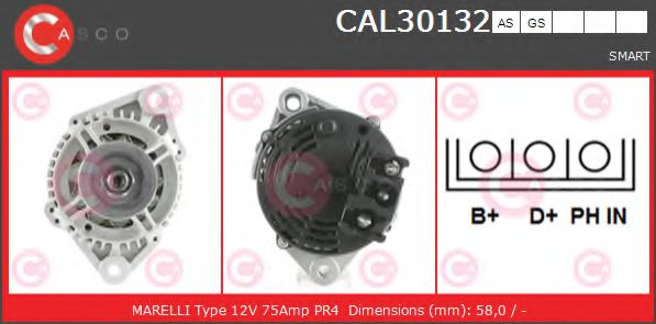 CASCO CAL30132AS