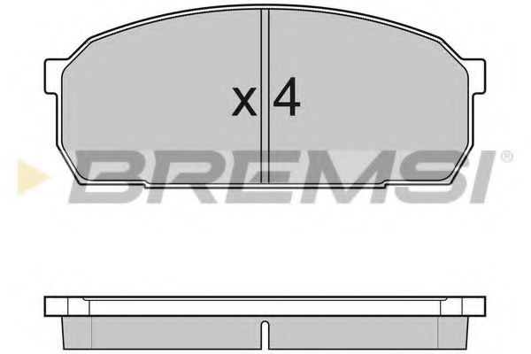 BREMSI BP2756