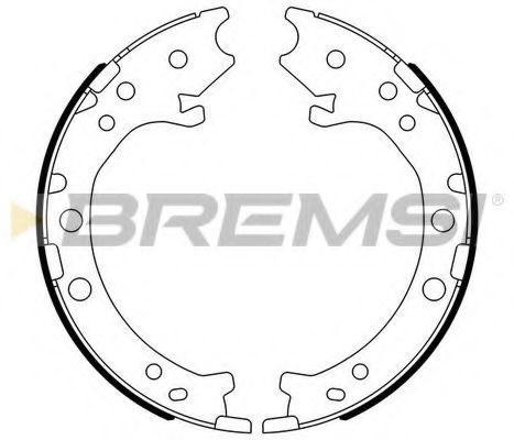 BREMSI GF0715