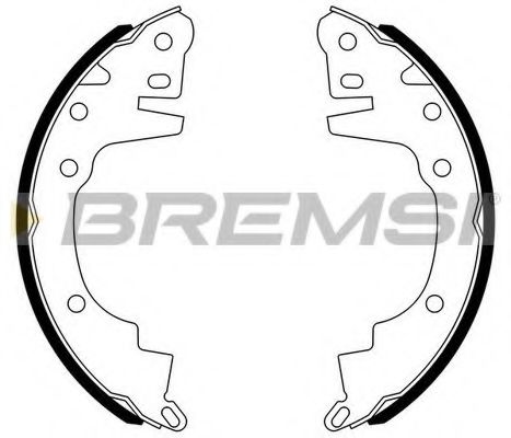 BREMSI GF0814