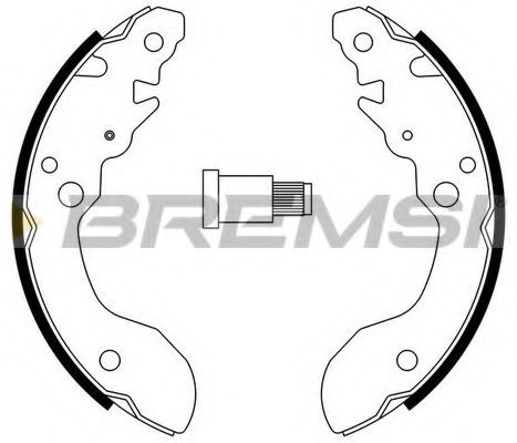 BREMSI GF0914