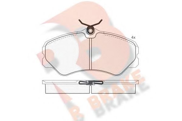R BRAKE RB0783