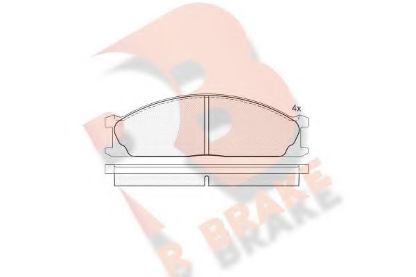 R BRAKE RB0884