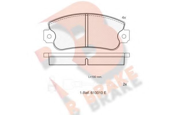 R BRAKE RB0251