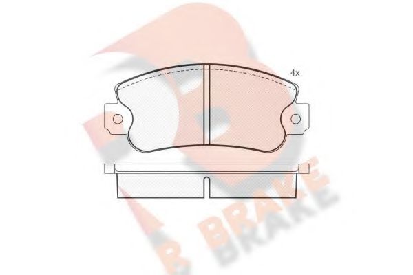 R BRAKE RB0474