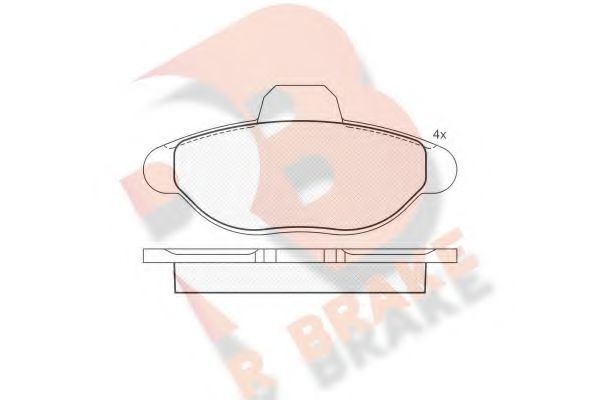 R BRAKE RB0923