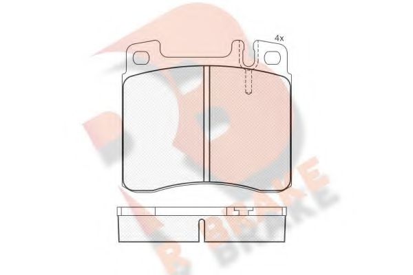 R BRAKE RB0975
