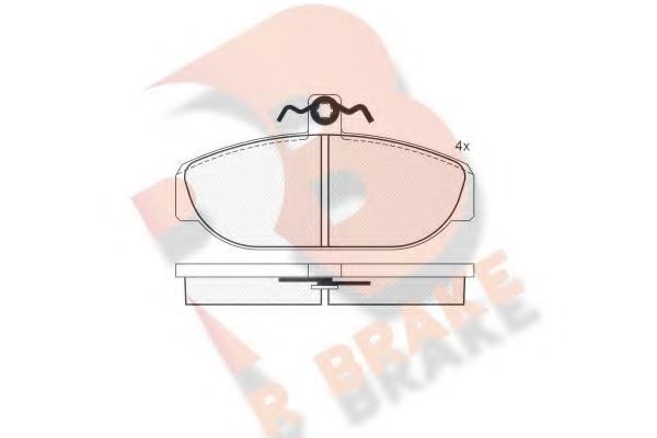 R BRAKE RB1014