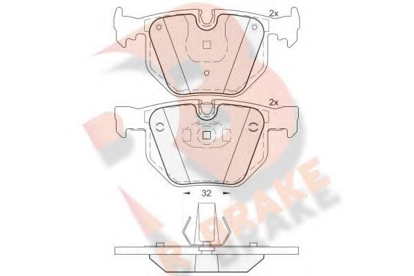 R BRAKE RB1685