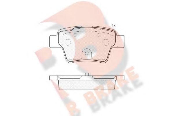 R BRAKE RB1765