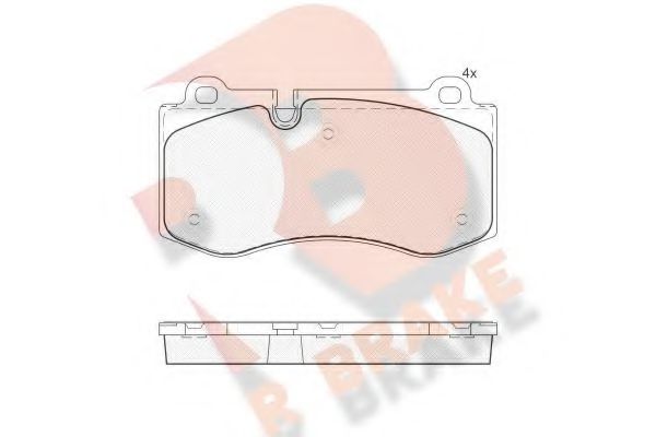 R BRAKE RB1796