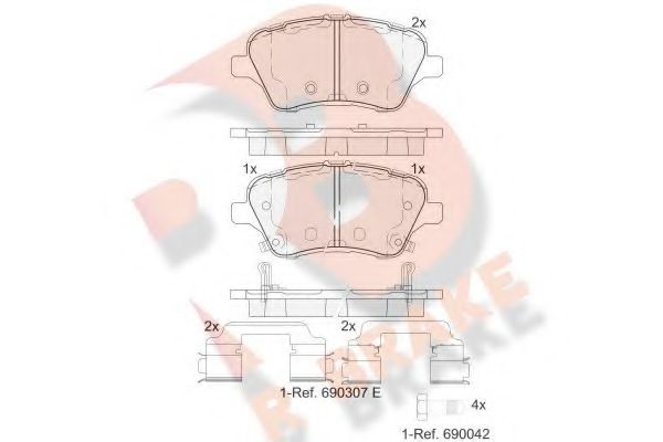 R BRAKE RB2108-203