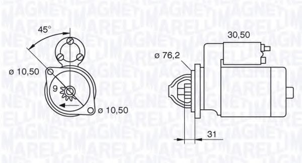MAGNETI MARELLI 063521070580